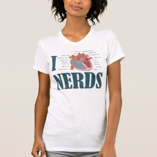 Ich liebe NERDS T-Shirt