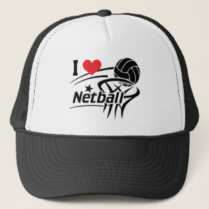 Ich Liebe Netball, Netball Truckerkappe