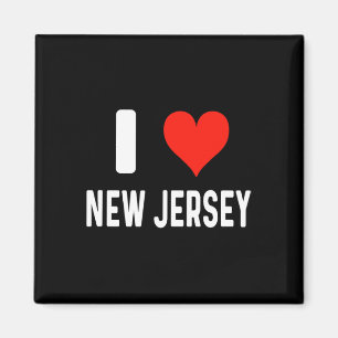 Ich liebe New Jersey - Herz - Reise Urlaub Andenke Magnet