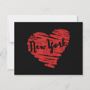 Ich liebe New York Herz NY Save The Date