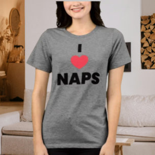 Ich liebe Nickerchen Shirt – Cozy Humor T-Shirt fü
