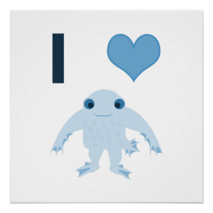 Ich liebe Ningen Poster