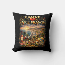 Ich liebe Nizza Kissen