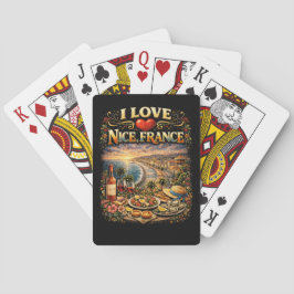 Ich liebe Nizza Spielkarten