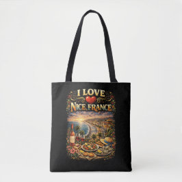 Ich liebe Nizza Tasche