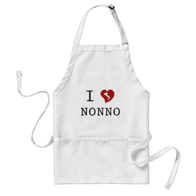 Ich liebe Nonno Schürze (Vorne)