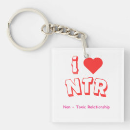 Ich liebe NTR Schlüsselanhänger