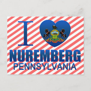 Ich liebe Nürnberg, PA Postkarte