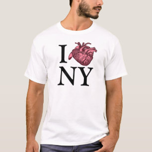 Ich Liebe NY mit anatomisch korrektem T - Shirt