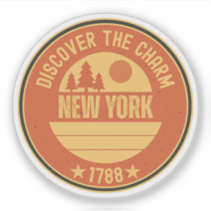 Ich liebe NY - New York City Souvenir Aufkleber