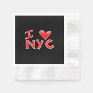 Ich liebe NYC Classic Serviette