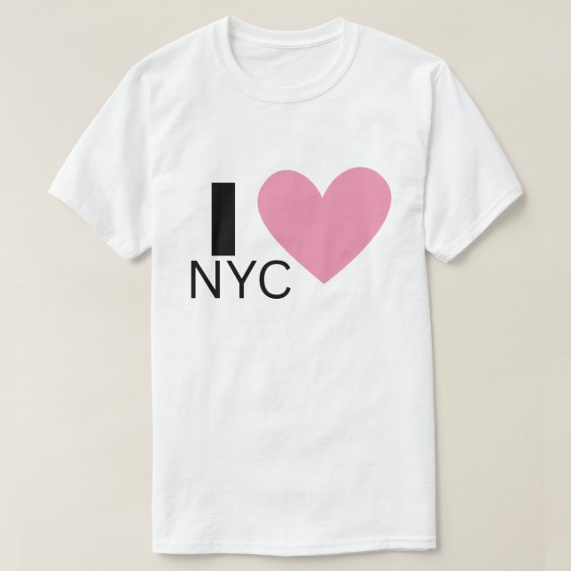 Ich liebe NYC T-Shirt (Design vorne)