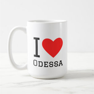 Ich liebe Odessa Kaffeetasse