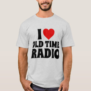 ICH LIEBE OLD TIME RADIO T-SHIRTS