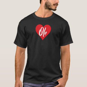 Ich Liebe Ole Vorname Liebe Herz T-Shirt