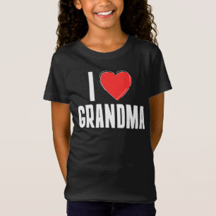 Ich liebe Oma Mother’s Day Typography Shirt