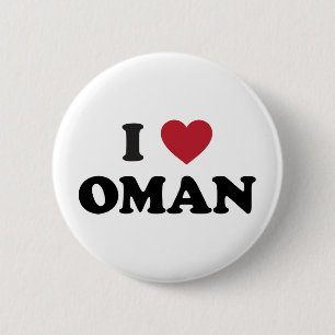 Ich liebe Oman Button