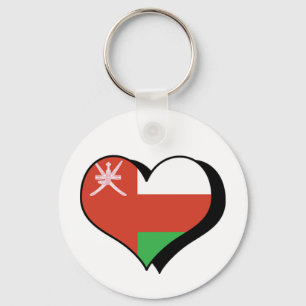 Ich liebe Oman Schlüsselanhänger