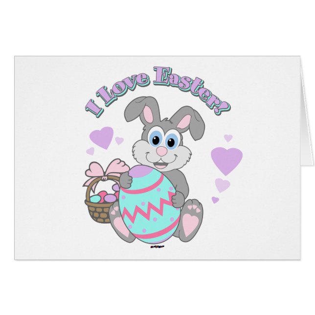 Ich Liebe Ostern! Osterhase (Vorderseite (Horizontal))