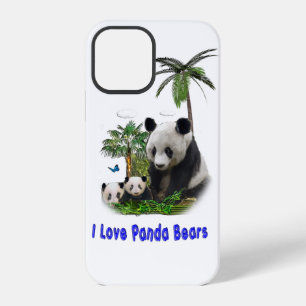 Ich liebe Panda Bären iPhone 12 Pro Hülle