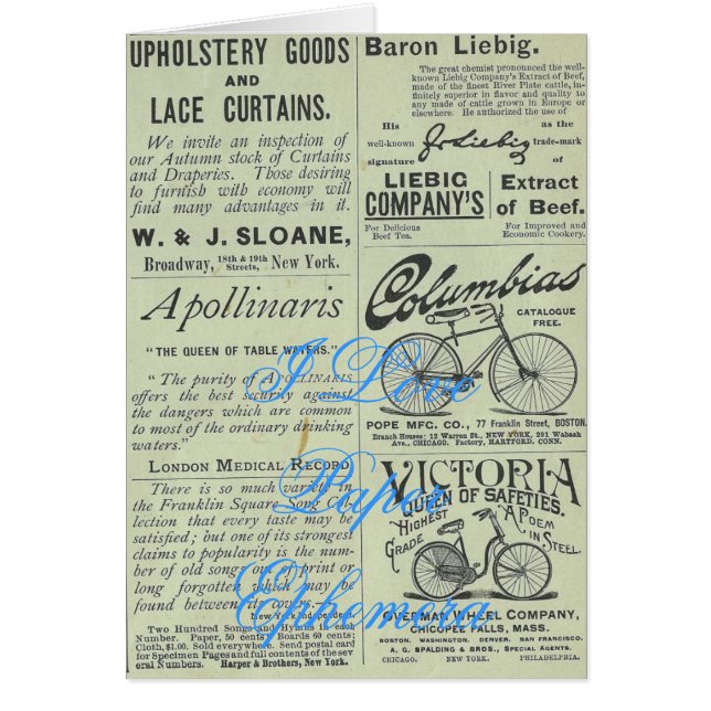 Ich liebe Papier-Ephemera (Vorne)