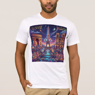 ICH LIEBE PARIS DESIGN  T-Shirt