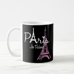 Ich liebe Paris Eiffelturm Frankreich Französisch Kaffeetasse