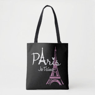 Ich liebe Paris Eiffelturm Frankreich Französische Tasche