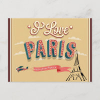Ich liebe Paris Frankreich Eiffelturm Reise