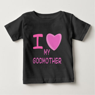 Ich liebe (Patin) Göttin Baby T-shirt