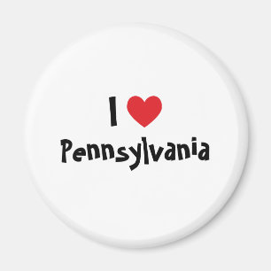 Ich liebe Pennsylvania Magnet