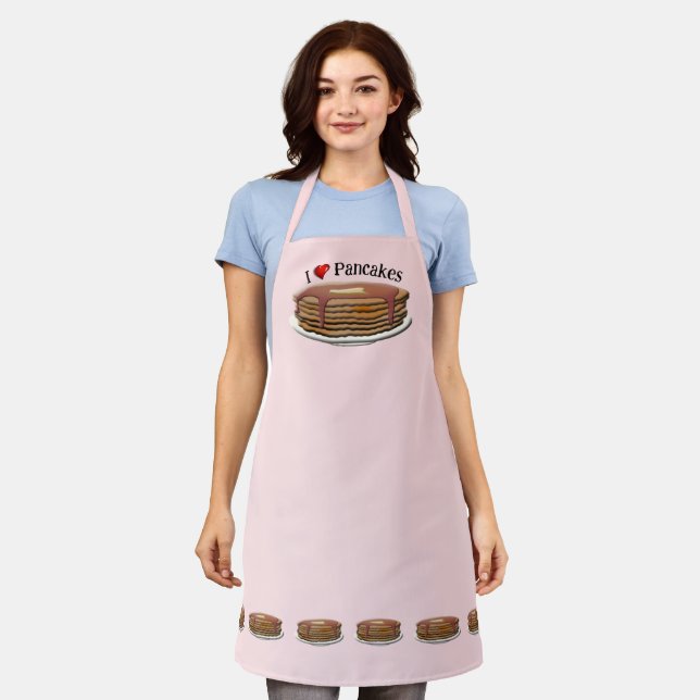 Ich Liebe Pfannkuchen! Schürze (Getragen)