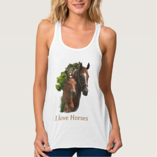 Ich liebe Pferde  Tank Top