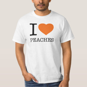ICH LIEBE PFIRSICHE T-Shirt
