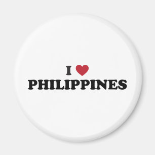 Ich liebe Philippinen Magnet