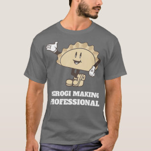 Ich liebe Pierogi Herstellung Professionell T-Shirt