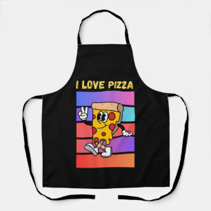 Ich Liebe Pizza. Schürze