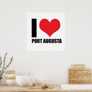 Ich liebe Port Augusta Poster