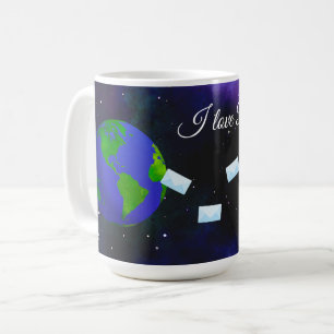 Ich liebe Postcrossing ll - 15 oz. Tasse