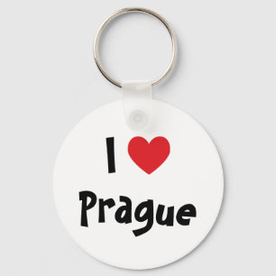 Ich liebe Prag Schlüsselanhänger