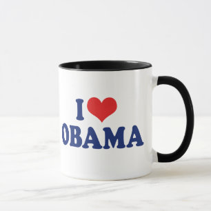 Ich liebe Präsident Obama Tasse