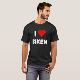 Ich liebe Radfahren T-Shirt