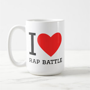Ich liebe Rap-Battles Kaffeetasse