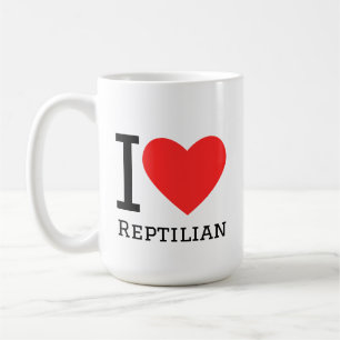 Ich liebe Reptilien Kaffeetasse