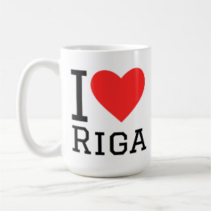 Ich liebe Riga Kaffeetasse