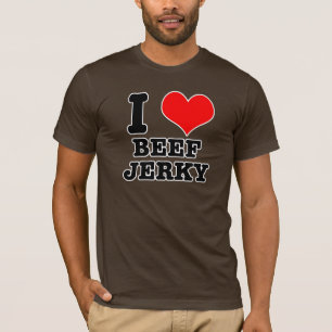 ICH LIEBE Rindfleisch-Trockenschnitzel T-Shirt