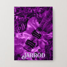 Ich liebe Rock 'N Roll E-Gitarre Personalisiert