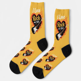 Ich liebe Rock & Roll, E-Gitarre Socken