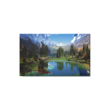 Ich Liebe Rocky Mountain Stretched Canvas Print