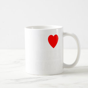 Ich liebe Rollschuhlaufen Der Kaffeetasse